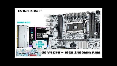 MACHINIST X99 Set kit Motherboard Combo LGA 2011-3 16GB DDR4 ECC Memory Review