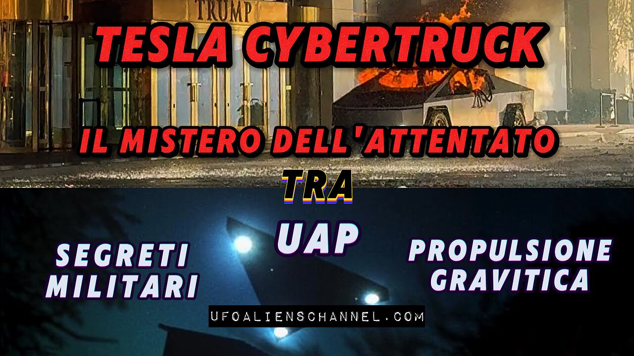 🚨🛸 TESLA CYBERTRUCK: UAP Gravitazionali SCONVOLGENTE Verità Svelata!