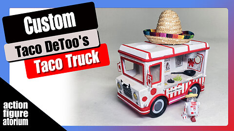 Custom | Taco De La Tu's Taco Truck | Build-A-Droid goes Loco | Design Build Paint