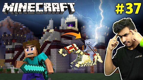 Super Skeleton Horse Attack On Me ｜ MINECRAFT Gameplay #37