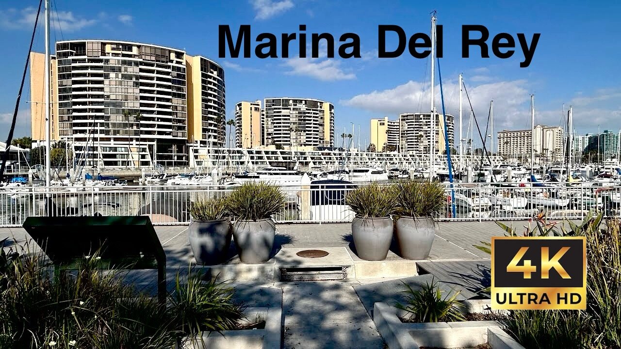 Marina Del Rey virtual tour in 4K