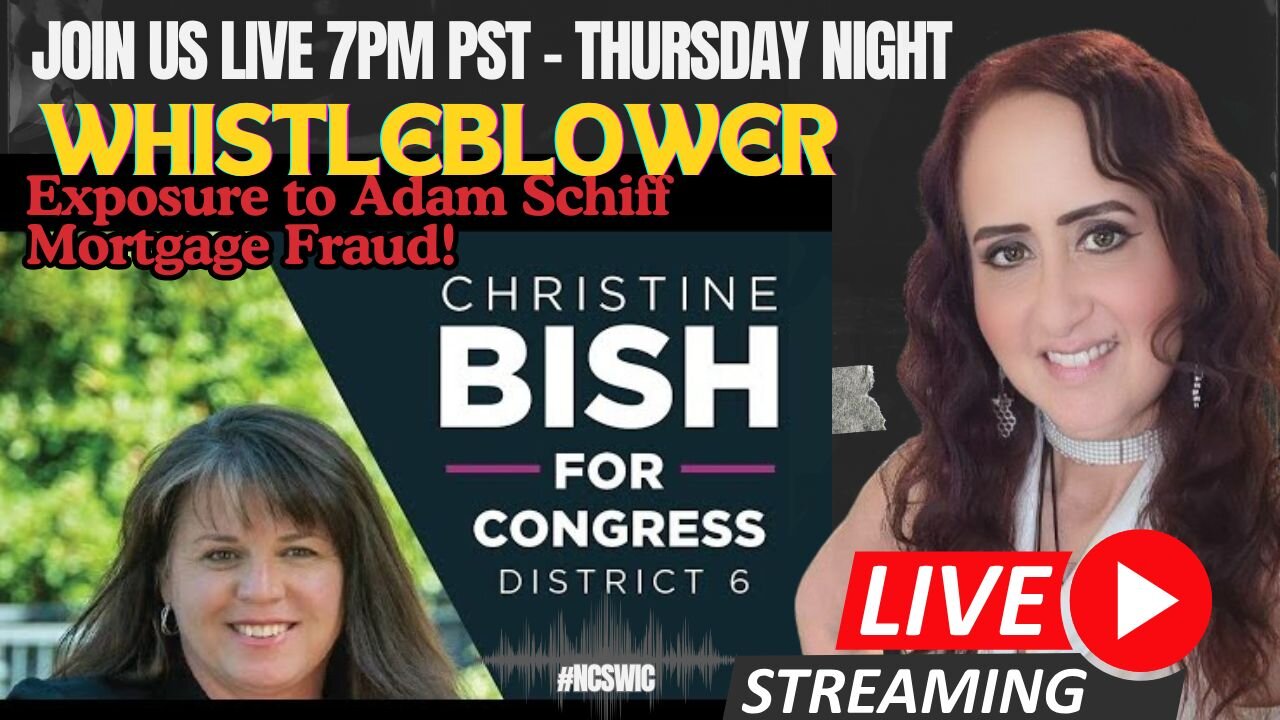 LIVE 7PM PST - Meet Christine Bish Interview - Exposing Corruption!