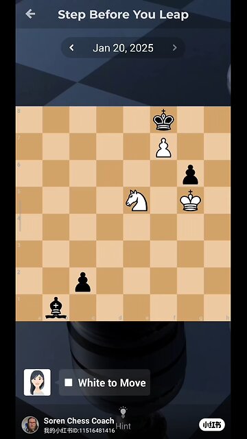 Daily Chess Puzzle 20.01.2025