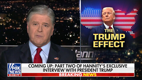 Sean Hannity Says Trump's Activity Levels Are 'Off The Charts'