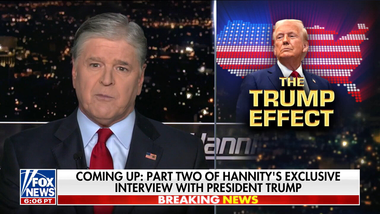 Sean Hannity Says Trump's Activity Levels Are 'Off The Charts'