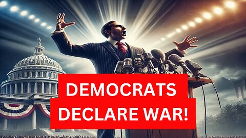 AS TRUMP WAS TALKING PEACE, DEMS WERE DECLARING A WAR IN DC OVER ELON DOGE & USAID