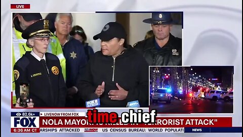 NO Mayor labels New Year's Day incident a terrorist attack after truck hits crowd, gunfire ensues