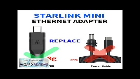 Starlink Mini accessories Starlink Ethernet Adaptestarlink mini cablestarlink mini usb Review