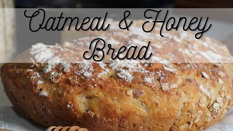 Homemade Oatmeal Honey Bread Recipe | Easy No-Knead Bread for Beginners