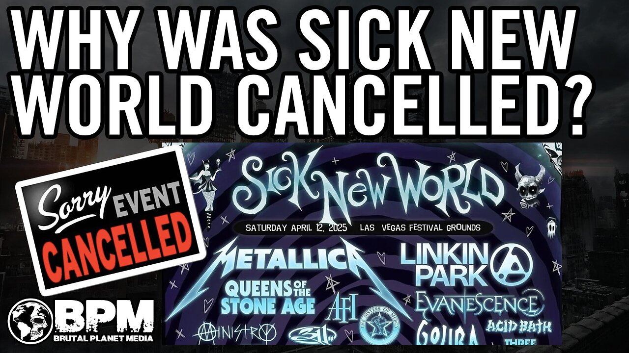 Sick New World 2025 CANCELED... We Discuss