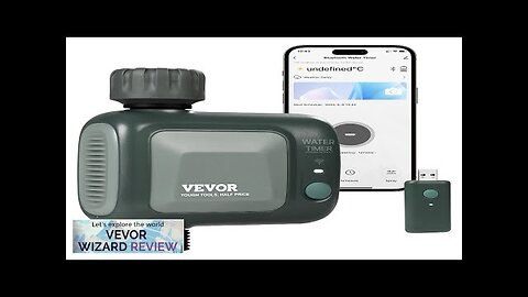 VEVOR WiFi Sprinkler Timer Single Outlet Smart Hose Faucet Water Timer Review