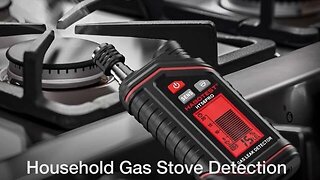 High Precision Portable Rechargeable Gas Leak Detector with Sound and Light Alarm