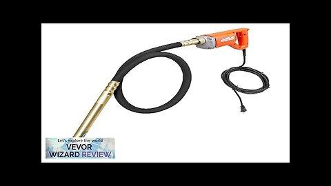 VEVOR Handheld Concrete Vibrator 800W Electric Vibrator 13000 VPM Electric Concrete Review