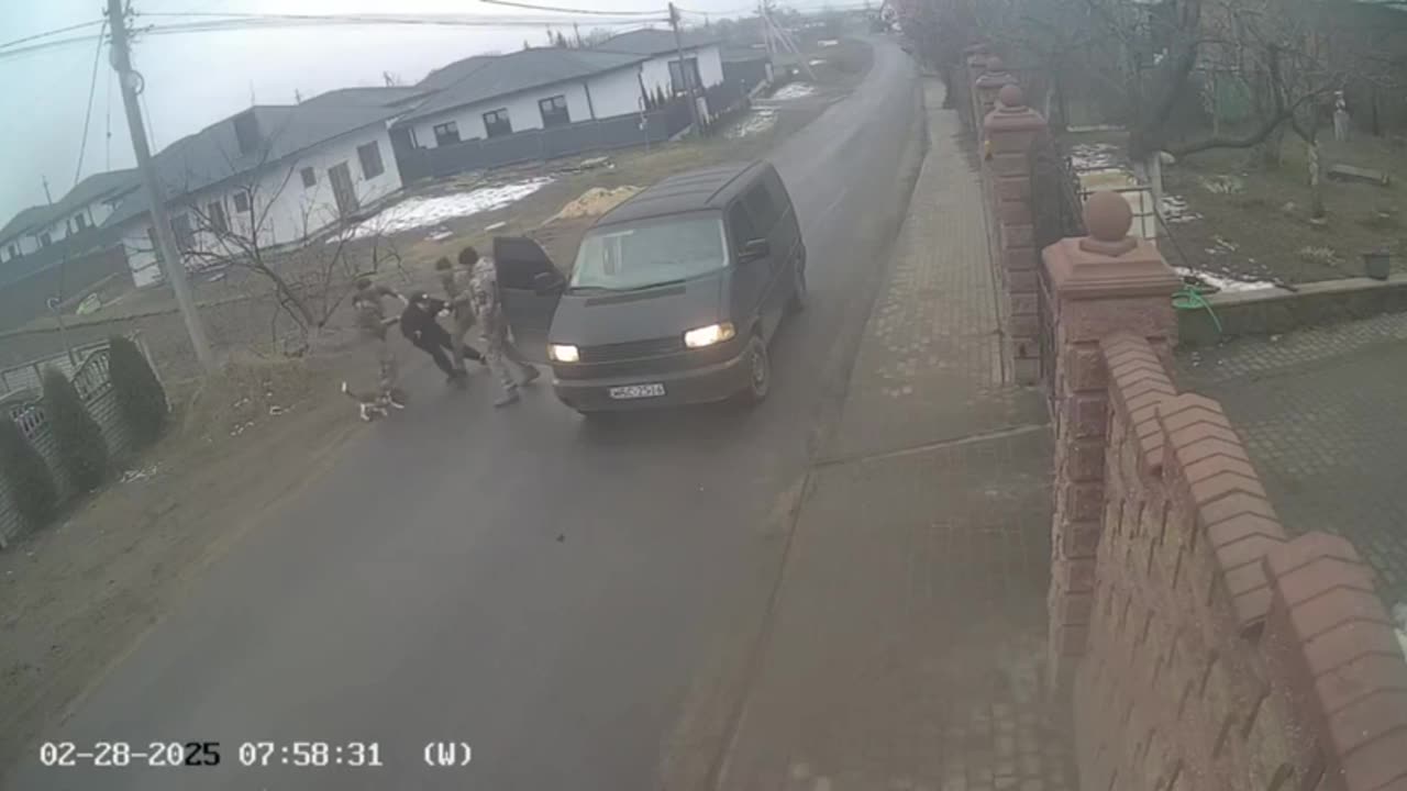 UKRAINE STEALING YOUNG MEN OFF THE STREET
