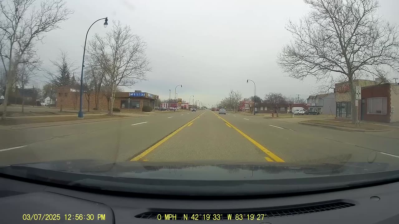 Roundtrip Drive From Levagood Area, Dearborn; To Patel Brothers, Ford Rd, Garden City, MI, 3/7/25