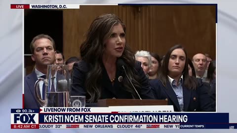 Gov Kristi Noem Senate Conf Hearing: Thousands of alien rapists & murderers are free