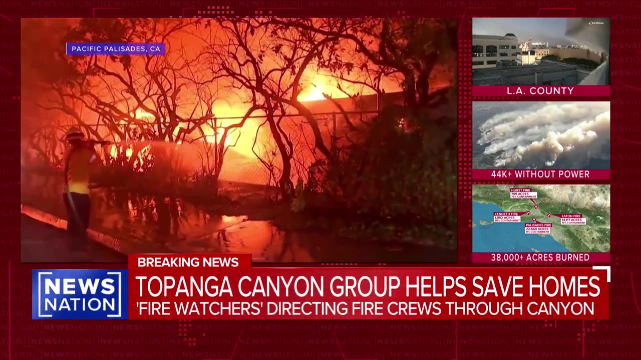 'Fire watchers' seek to protect Topanga Canyon homes | NewsNation Prime