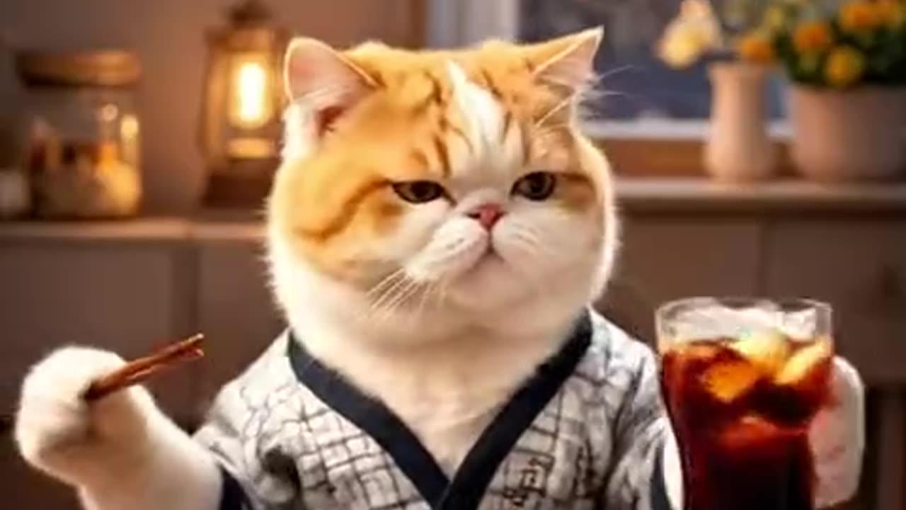Был бы у меня такой кот, я бы может и не женился никогда...