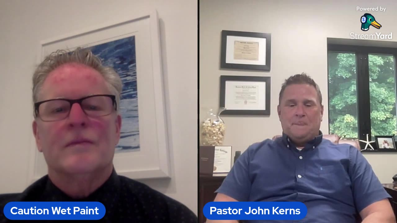 Christian Business Community, “Caution Wet Paint” Podcast - Stories of Faith and Success