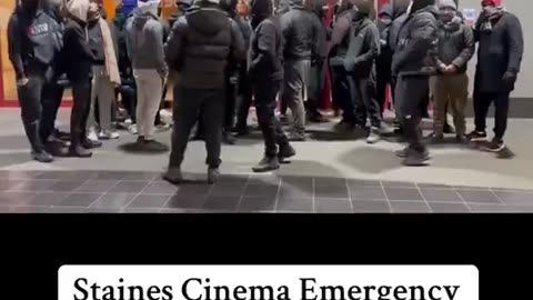 English cinema shut down by masked thugs because they claimed the film to be ‘offensive’.