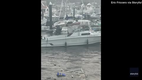 Massive Waves Cause Devastating Damage to California Marina