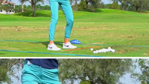 #1 Female golfer in the world practice session #golf #golfer #best #female #professional #swing