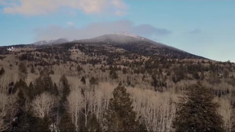 Mountain Snowfall🌨️😍