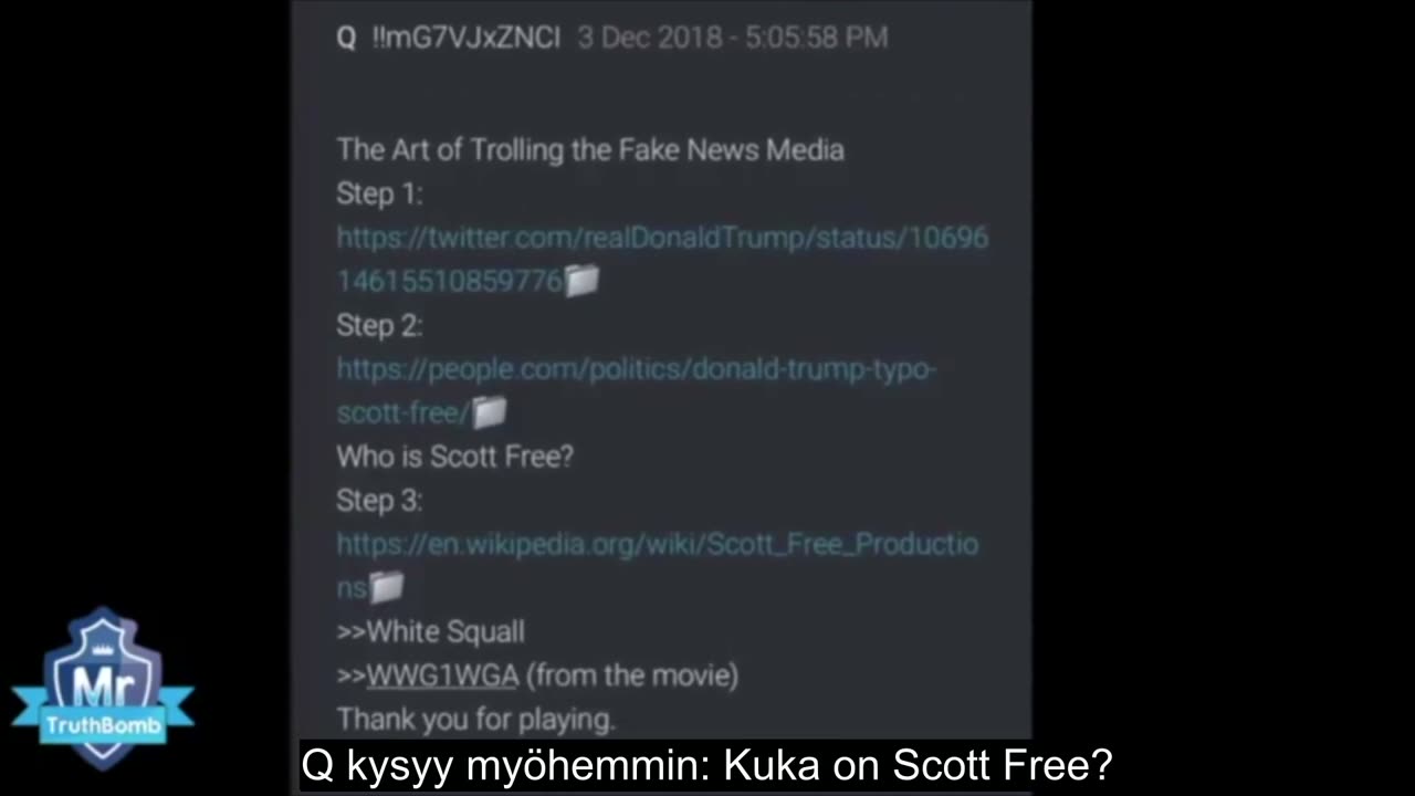 Suomennettu: 50 Q proofs- A Film By MrTruthBomb