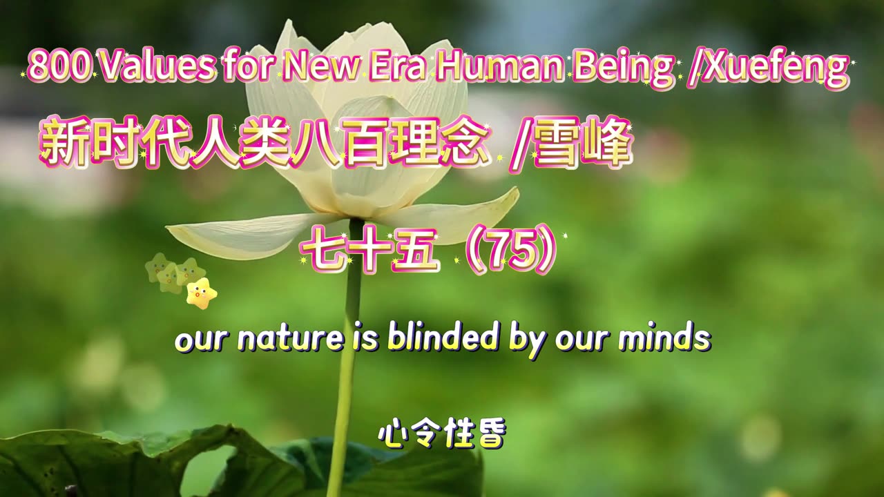 800 Values for New Era Human Being(75)