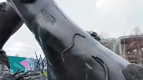 New London Sculpture called Demon with Bowl