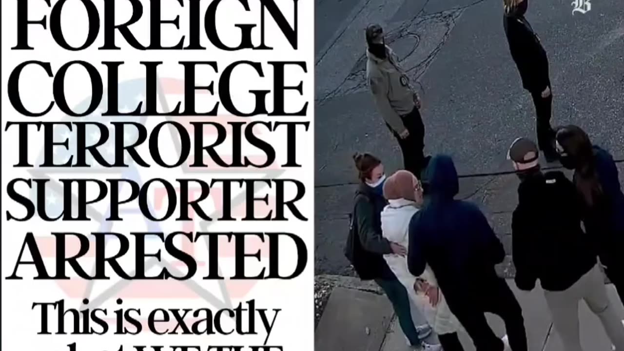 ANOTHER FOREIGN COLLEGE TERRORIST SUPPORTER ARRESTED!