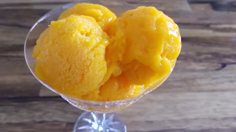 How to Make 3-Ingredient Mango Sorbet | Mango Sorbet Recipe