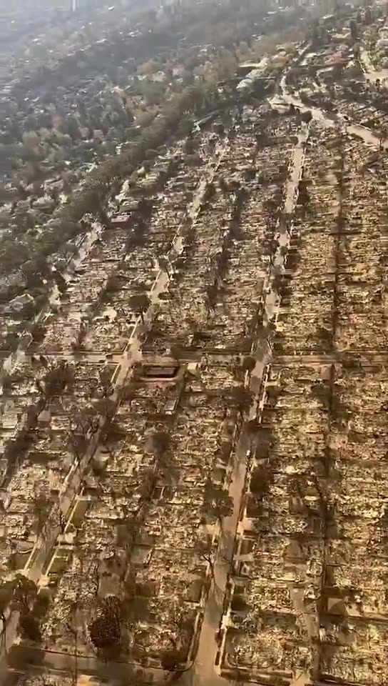 🔥🔥🔥🔥 Mission accomplished... Footage from the pacific palisades...