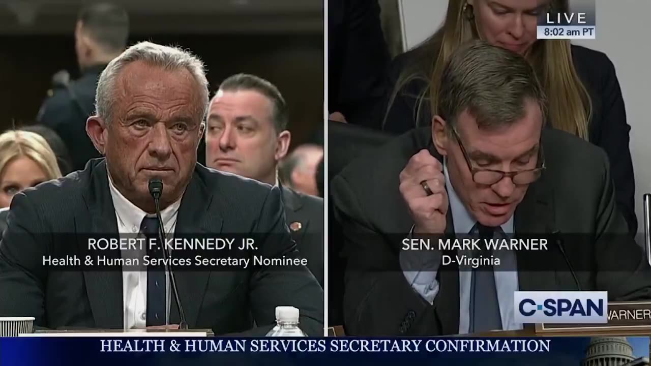 Mark Warner Makes an Embarrassing Mistake as He Tries to Ambush RFK Jr. with Baseless Accusations