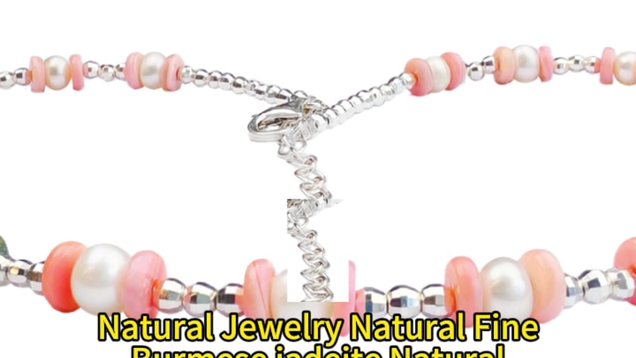 修正----GN-20250107-01 Natural Jewelry Natural Fine Burmese jadeite Natural Freshwater Pearls Natural