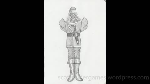 Soldier Pencil Sketch Video #8 (01-13-2025)