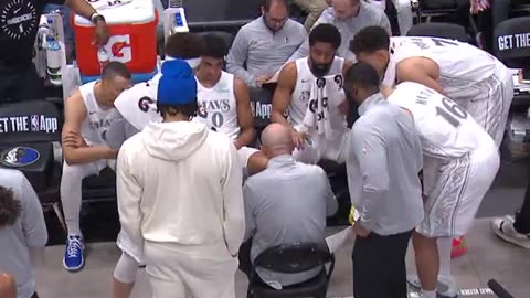 NBA - JKidd coaching mic'd up is wonderful. 🗣️ Volume up! 🔊