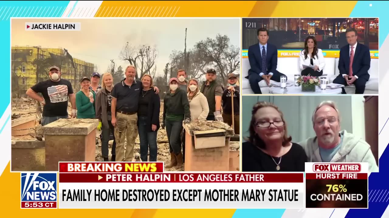 'HEALING' Statue of Mary survives California wildfires in 'perfect condition'