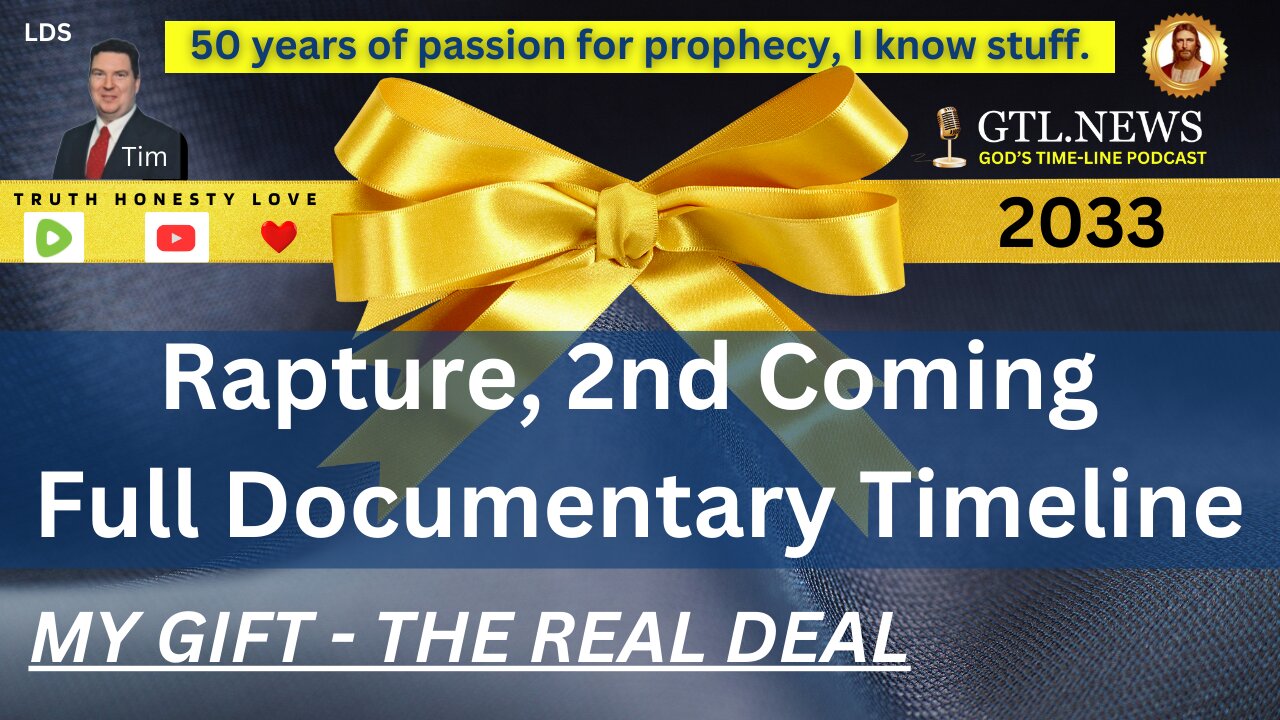 Documentary Roadmap Reveals The Timeline, Rapture and The 2nd Coming of Christ In Great Detail.