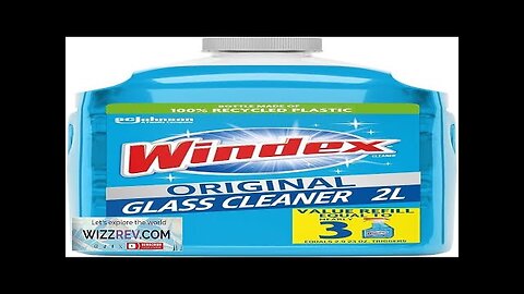 Windex Refill Glass and Window Cleaner Bottle Bottle Made from 100% Recycled Review