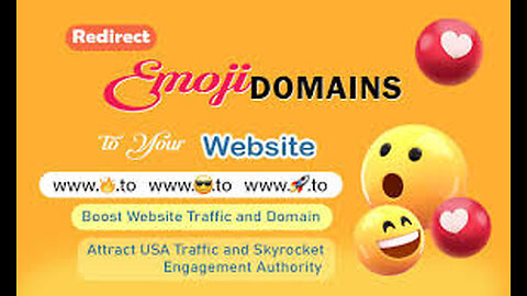 Redirect emoji domains to your website to increase traffic and domain rating