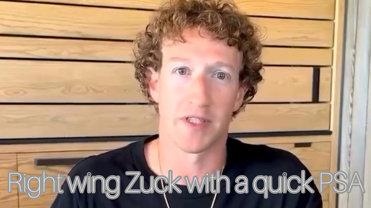 Mark Zuckerberg with an update to Meta's platforms