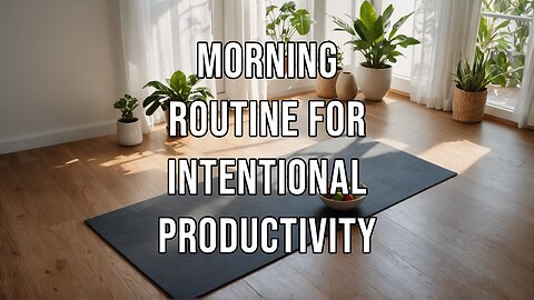Elevate Your Productivity: Try This Secret Morning Routine!