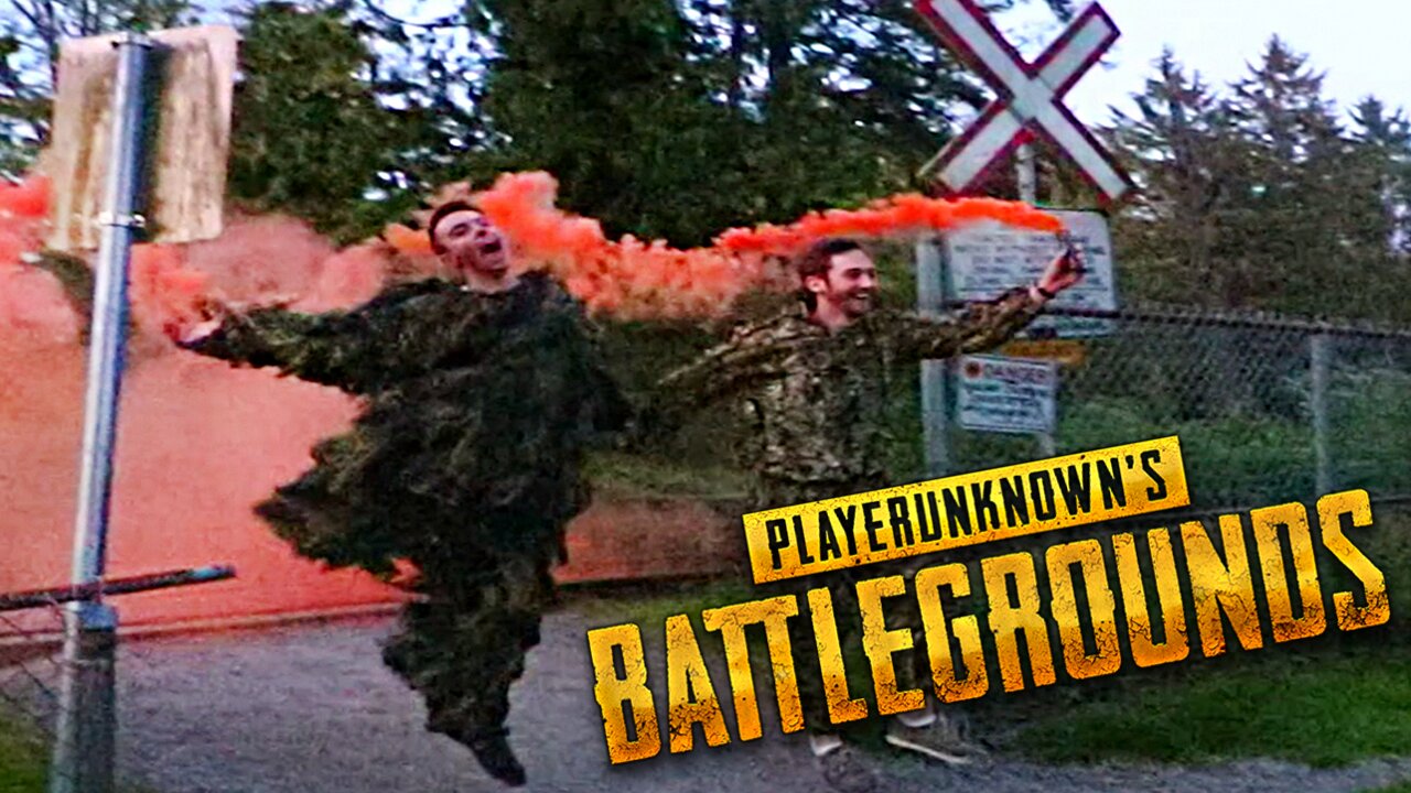 Real Life PUBG Ghillie Suit Trolling in Public