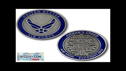 U.S. Air Force The Airman's Creed Challenge Coin Review