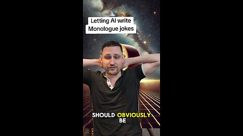 Letting AI write monologue jokes