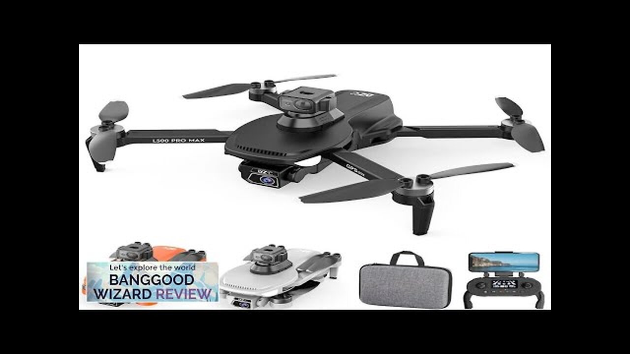 LYZRC L500 PRO MAX GPS 5G WIFI FPV with 4K ESC HD Review