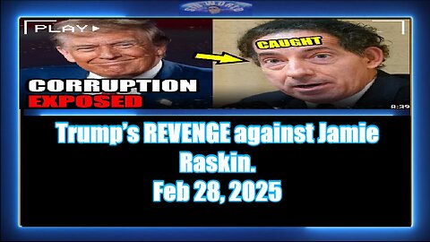 Trump’s REVENGE against Jamie Raskin