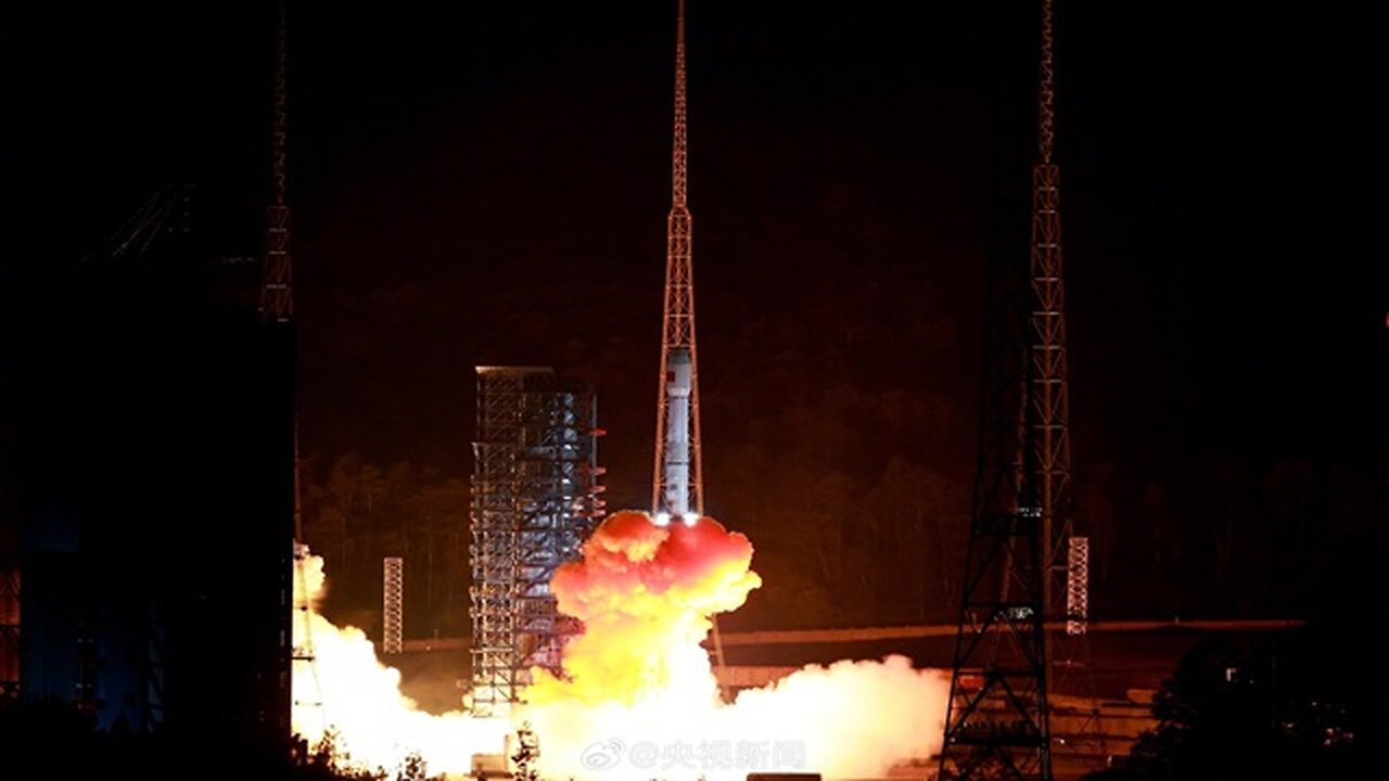 China Aerospace TJSW-14 Long March 3B-E Rocket Launch