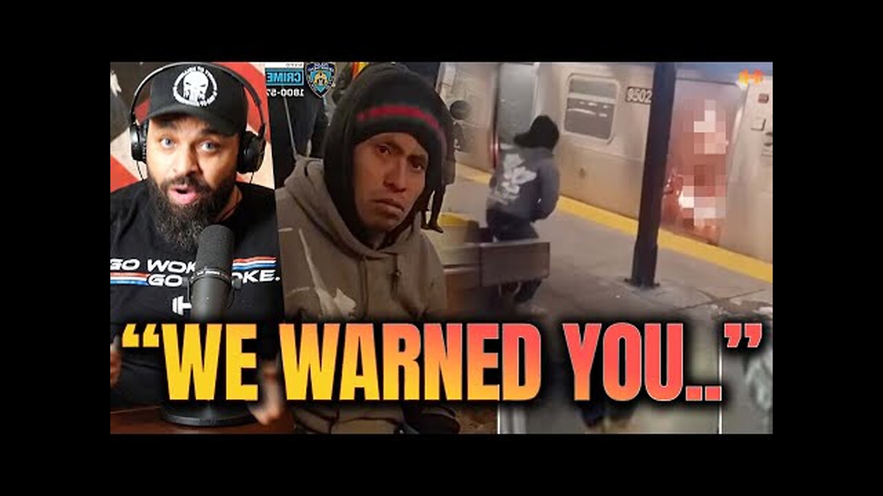 Deported by Trump Illegal migrant now ARRESTED After Setting Woman On Fire on NYC Subway Reaction